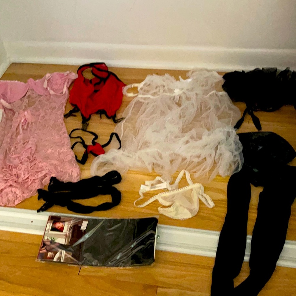 Lot of lingerie items size small/medium